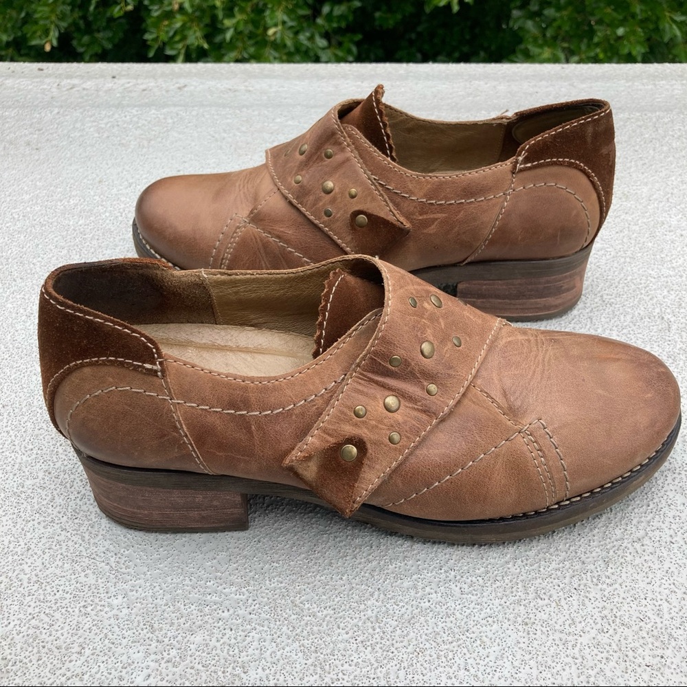 Dromedaris Kim Genuine Leather Slip On Shoes US10/Euro42